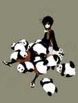 panda with 太公望
